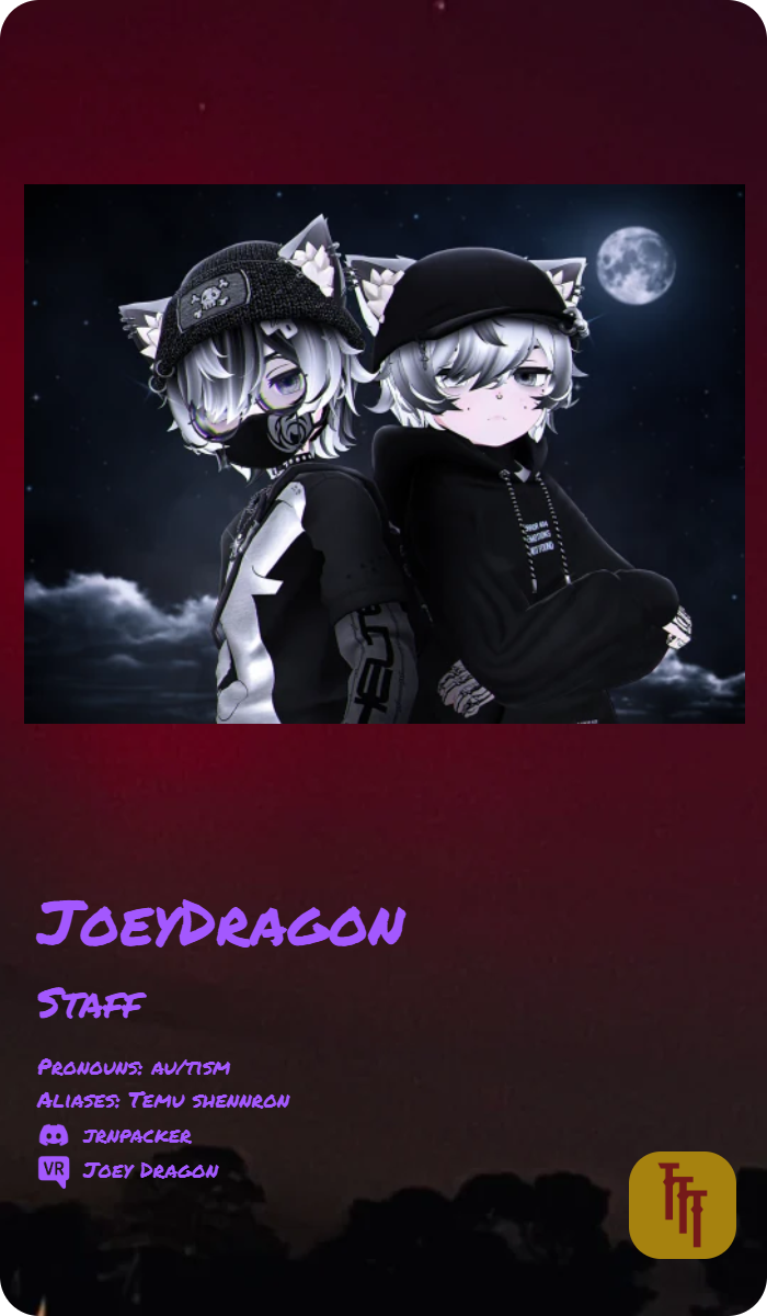 JoeyDragon profile card