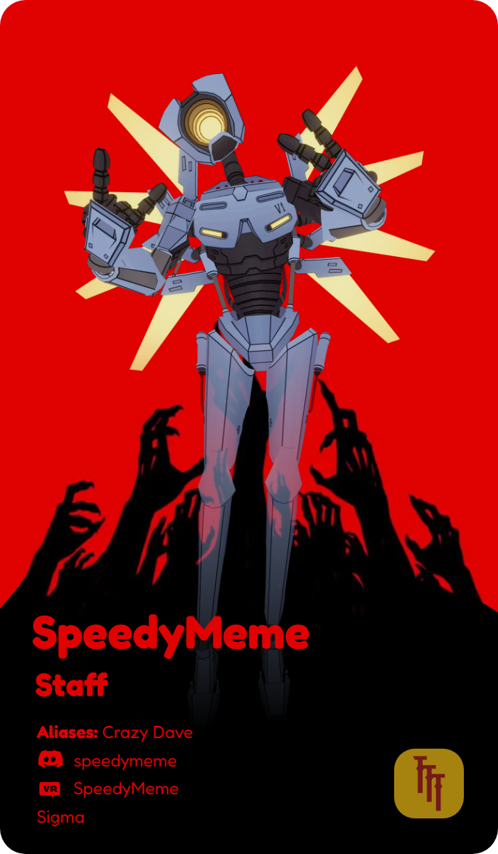 SpeedyMeme profile card