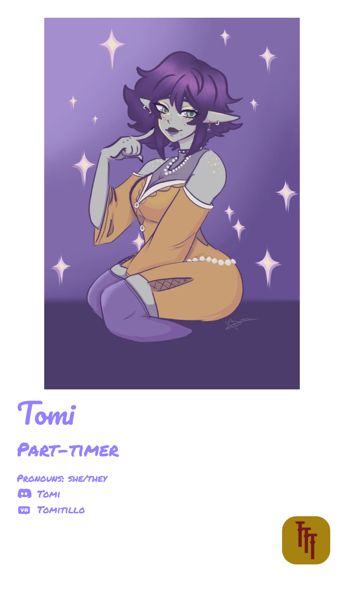 Tomi profile card